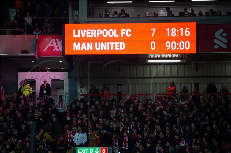 Engleska: Liverpool - Manchester United 7-0