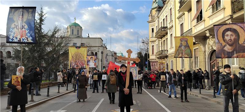 Mimohod "za spas Srbije" u jeku prijepora o europskom planu za Kosovo