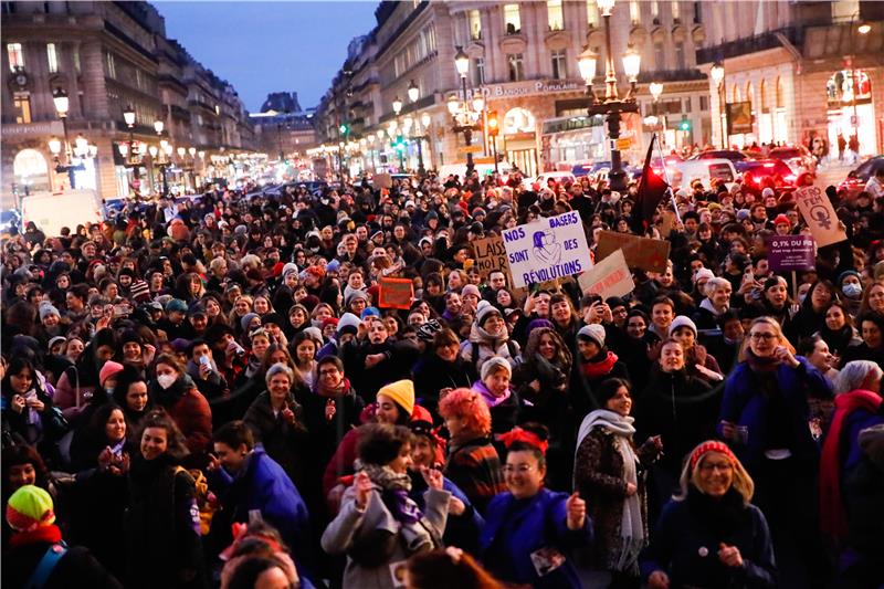 FRANCE PARIS FEMINIST DEMONSTRATION