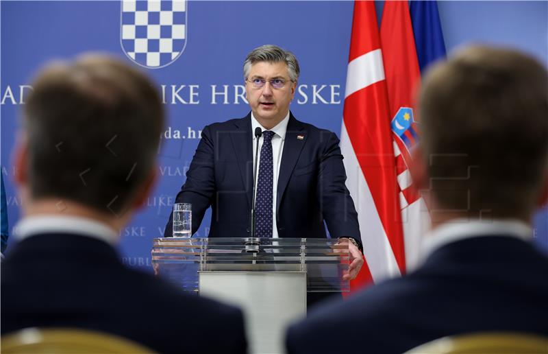 Plenković primio dansku premijerku Frederiksen