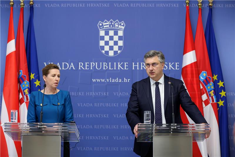 Plenković primio dansku premijerku Frederiksen