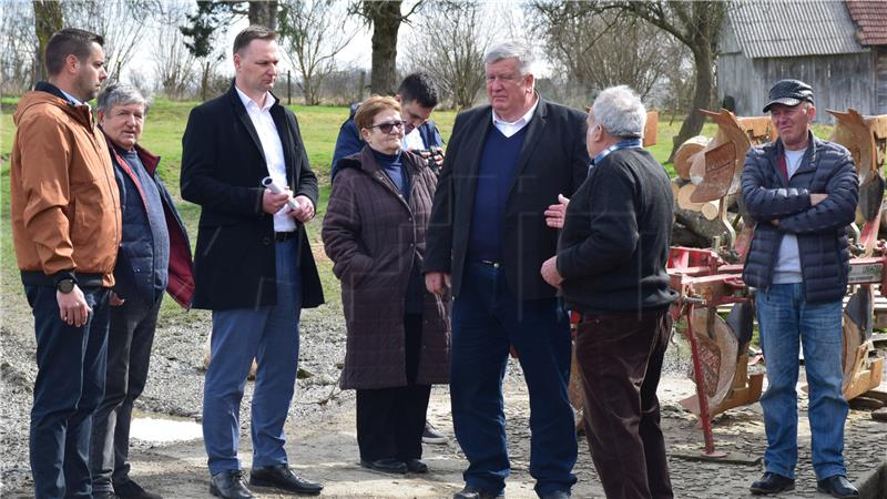 Berek: Marušić i Tonković obišli domaćinstva stradala u olujnom nevremenu