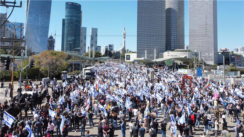 ISRAEL PROTEST JUDICIAL REFORM