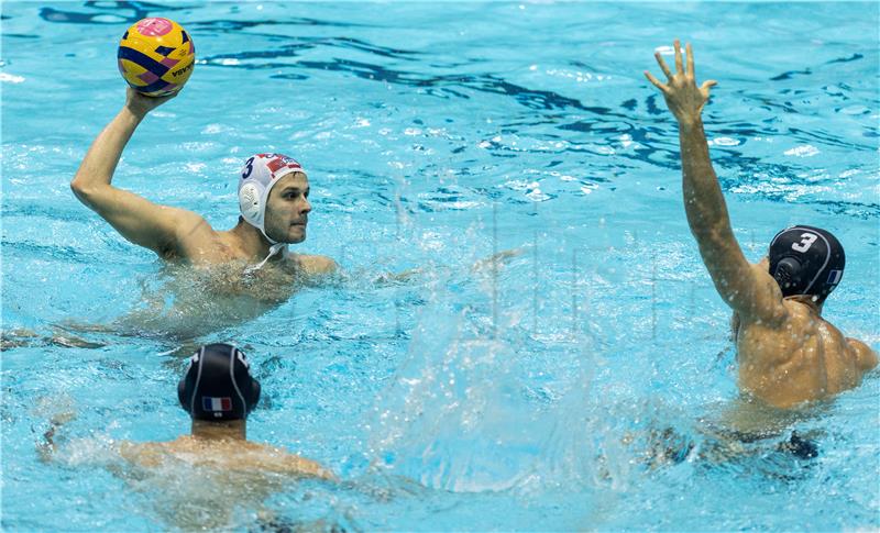 Vaterpolo: Hrvatska - Francuska 12-7