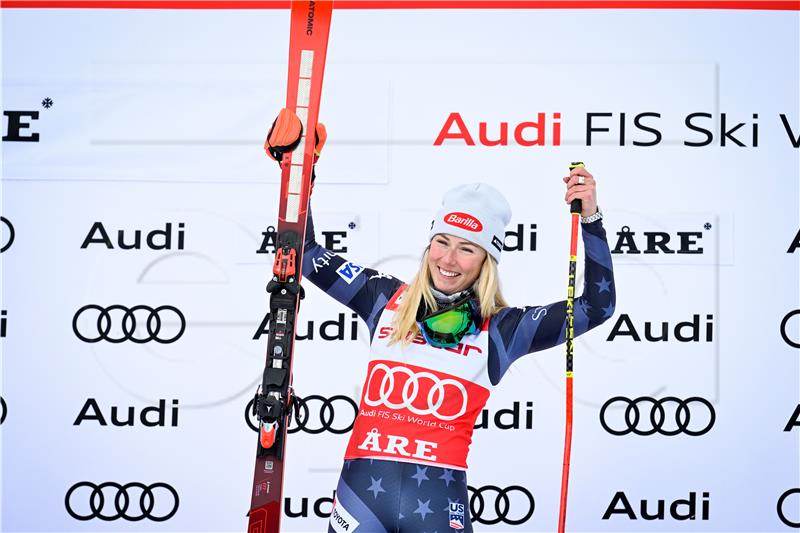 SK Are: Mikaela Shiffrin postala apsolutna rekorderka, Popović 8.