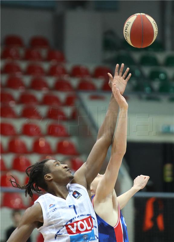 Utakmica 21. kola ABA lige košarkaša Cibona - Budućnost