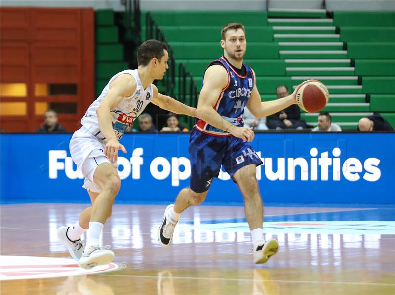 Utakmica 21. kola ABA lige košarkaša Cibona - Budućnost