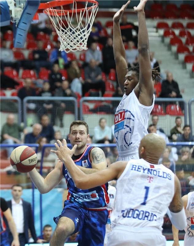 Utakmica 21. kola ABA lige košarkaša Cibona - Budućnost