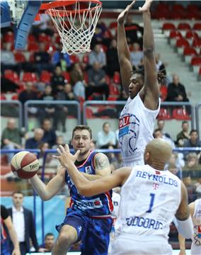 Utakmica 21. kola ABA lige košarkaša Cibona - Budućnost