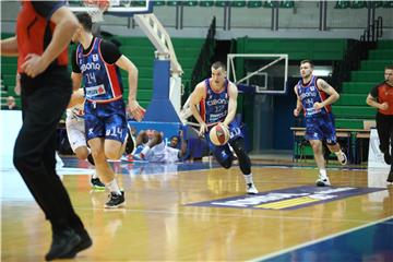 Utakmica 21. kola ABA lige košarkaša Cibona - Budućnost