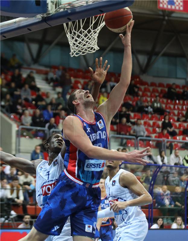 Utakmica 21. kola ABA lige košarkaša Cibona - Budućnost