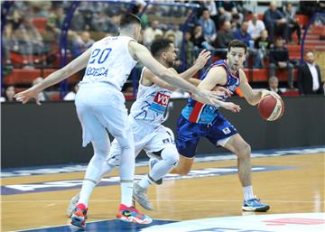 Utakmica 21. kola ABA lige košarkaša Cibona - Budućnost