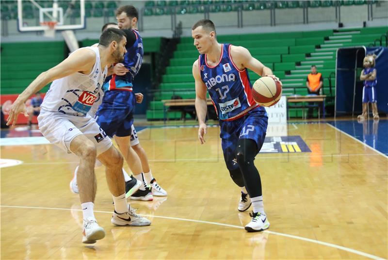 Utakmica 21. kola ABA lige košarkaša Cibona - Budućnost