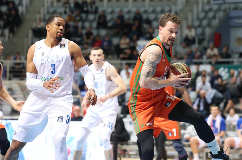 21. kolo ABA lige: Zadar - Cedevita Olimpija