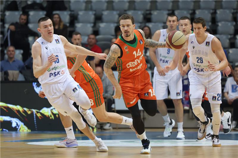 21. kolo ABA lige: Zadar - Cedevita Olimpija