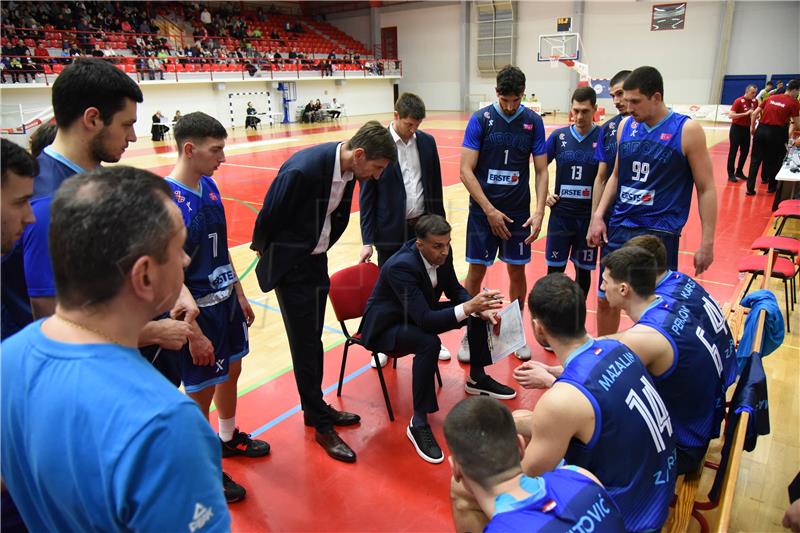 Utakmica 22. kola Hrvatske lige košarkaša Škrljevo - Cibona