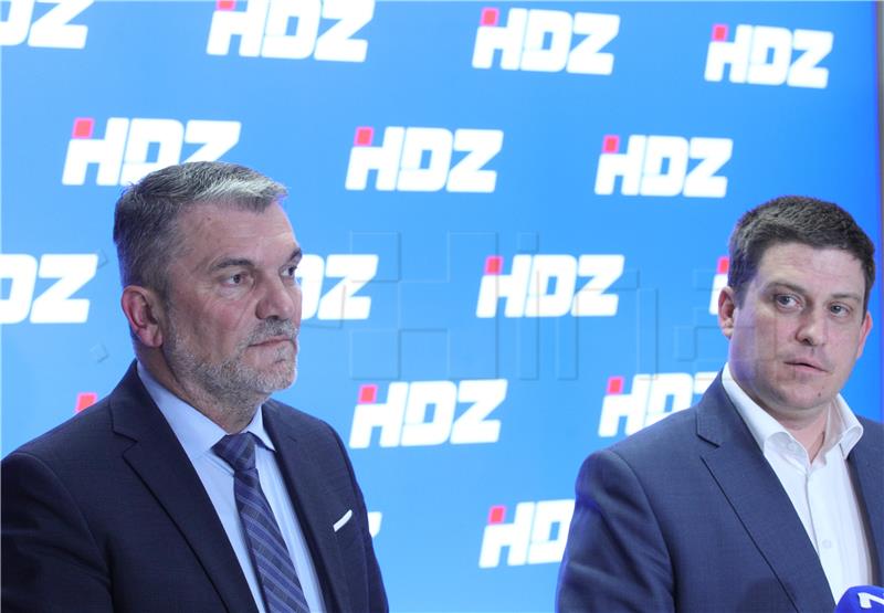 Sjednica šireg Predsjedništva HDZ-a