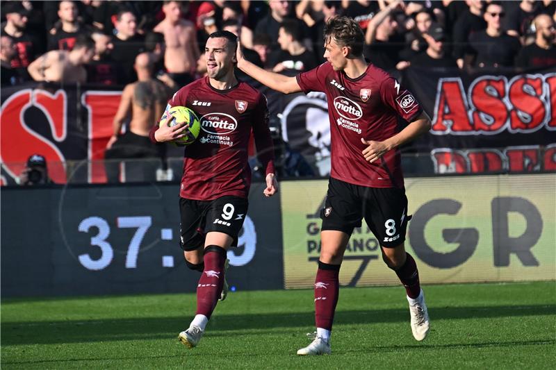 Serie A: Milan - Salernitana 1-1