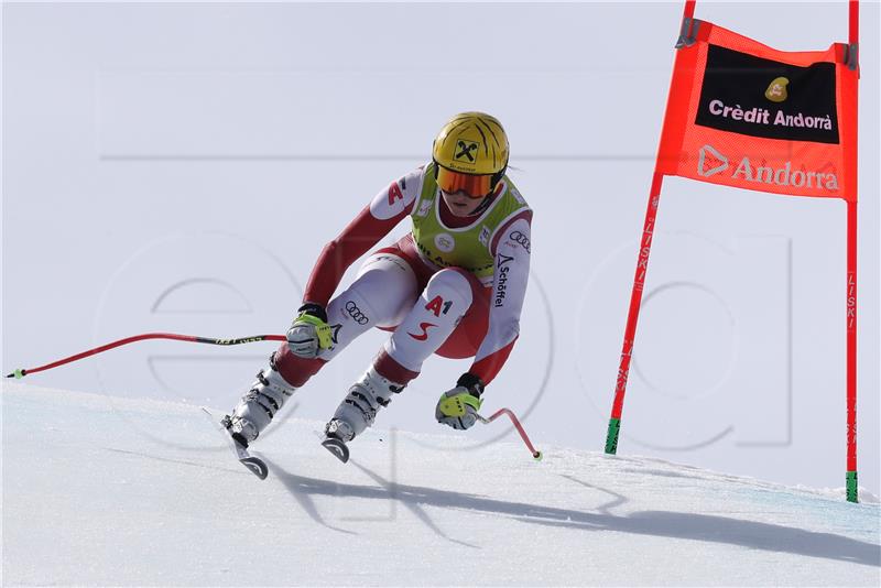 ANDORRA ALPINE SKIING