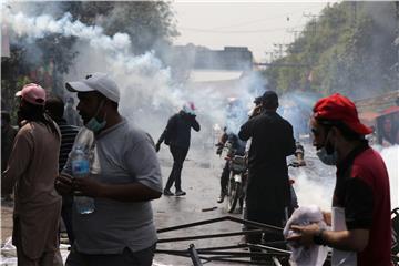 PAKISTAN PROTEST