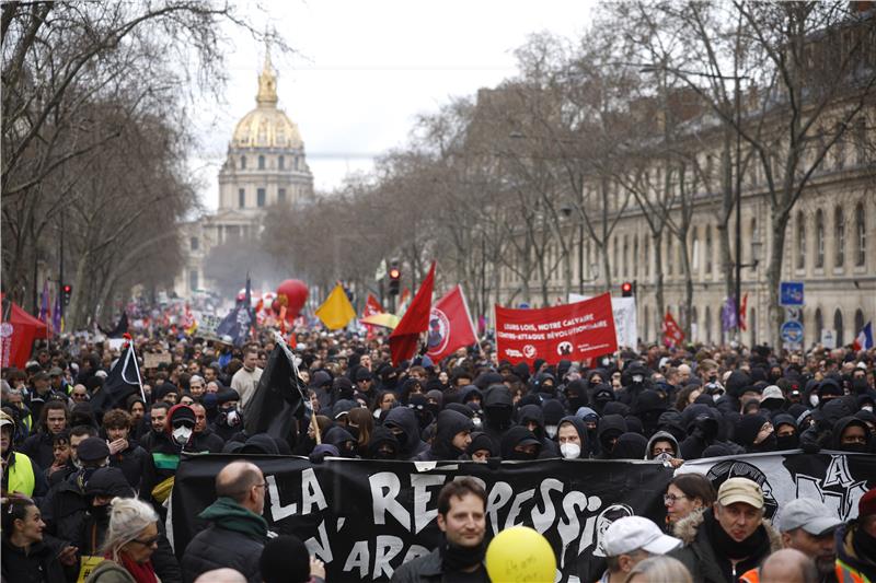 FRANCE PENSION PROTEST