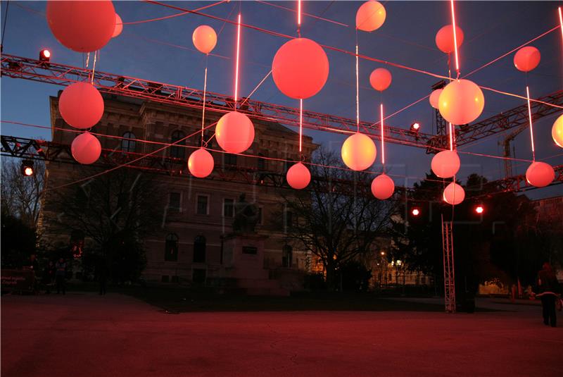 Otvoren peti Festival svjetla Zagreb