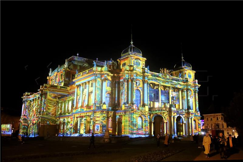 Festival of Lights Zagreb opens with spectacular laser show