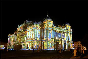 Festival of Lights Zagreb opens with spectacular laser show