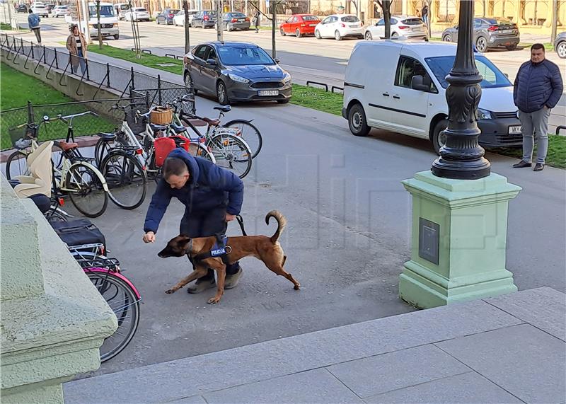 Anonimna dojava o bombi na osječkom Županijskom sudu