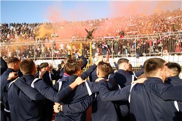 Torcida na Poljudu dočekala juniore Hajduka