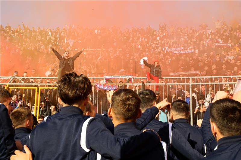 Juniori Hajduka dočekani na Poljudu