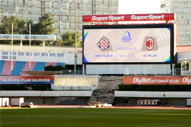 Juniori Hajduka dočekani na Poljudu