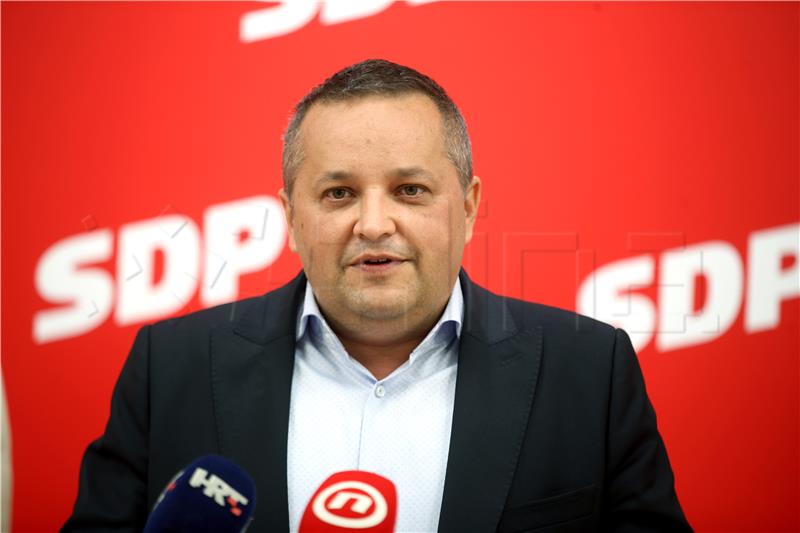 Konferencija za medije SDP-a Zagreb