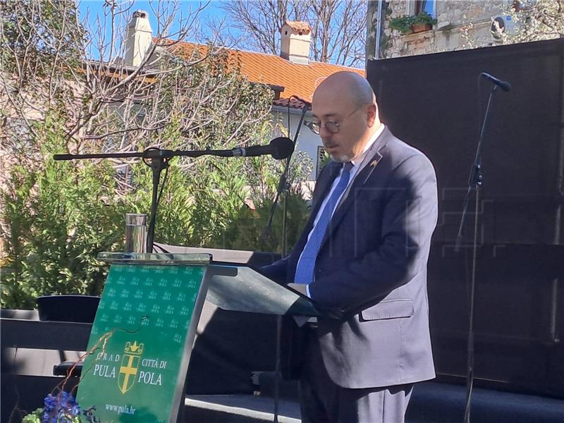 Anne Frank Park formally opened in Pula