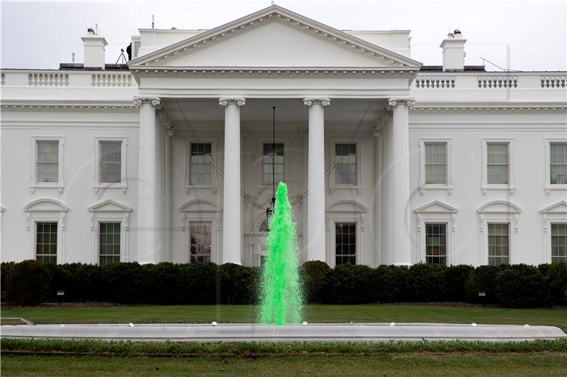 USA WHITE HOUSE SAINT PATRICKS DAY