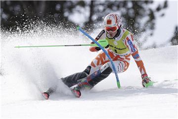 ANDORRA ALPINE SKIING