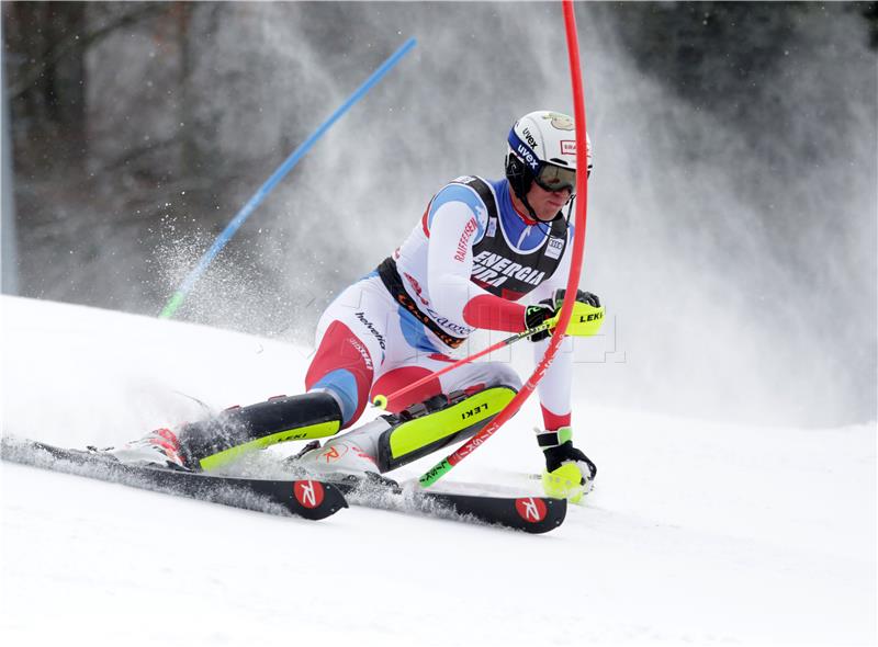 Soldeu, slalom (m): Zenhausern najbrži, Kolega bez druge vožnje