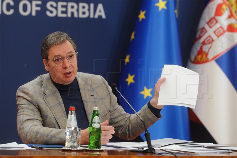 Vučić: Provest ćemo sporazum s Kosovom sve do svojih crvenih linija