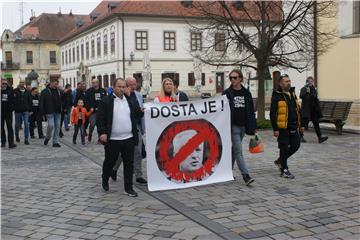 Prosvjedovali varaždinski „hitnjaci”, traže ostavku ravnatelja Zavoda Smoljanca