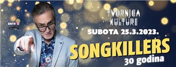 Songkillersi sviraju 25. ožujka u u Tvornici Kulture