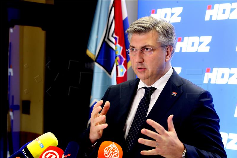 Izjava Andreja Plenkovića nakon sjednice šireg Predsjedništva HDZ-a