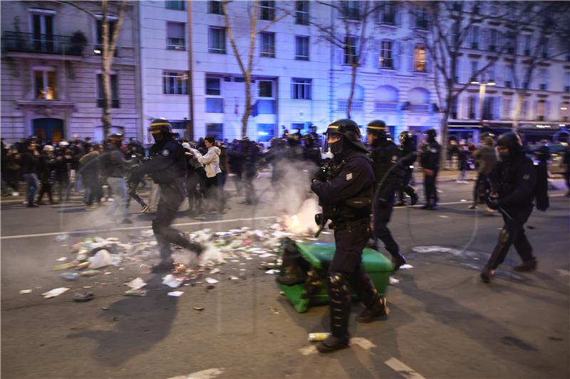 FRANCE PENSIONS PROTEST