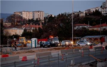 Avionska bomba izmještena s gradilišta ceste u Rijeci