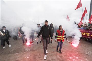 FRANCE PENSIONS PROTEST