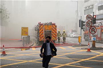 CHINA HONG KONG WAREHOUSE FIRE