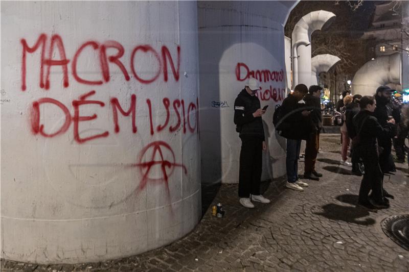 FRANCE PENSION PROTEST