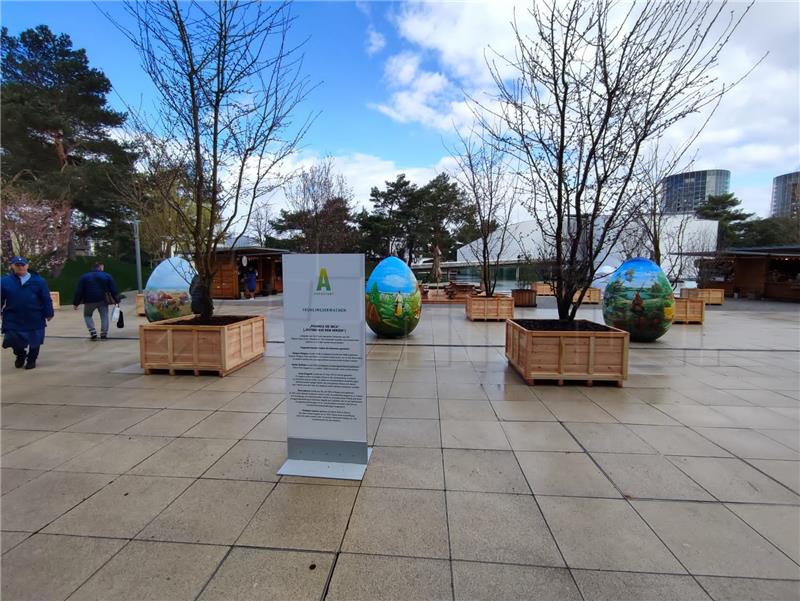 Exhibition of Easter eggs from Podravina staged in Wolfsburg