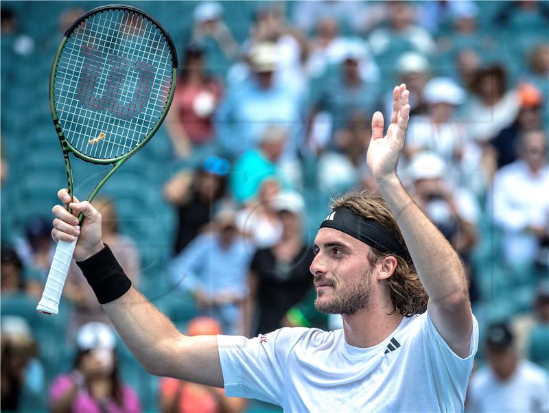 ATP Miami: Teška pobjeda Tsitsipasa, lagana za Hačanova