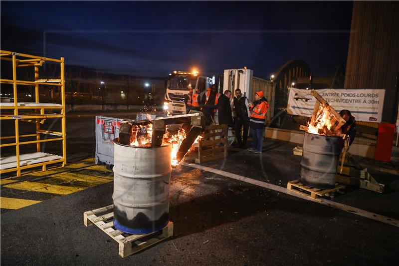 FRANCE PENSION PROTEST