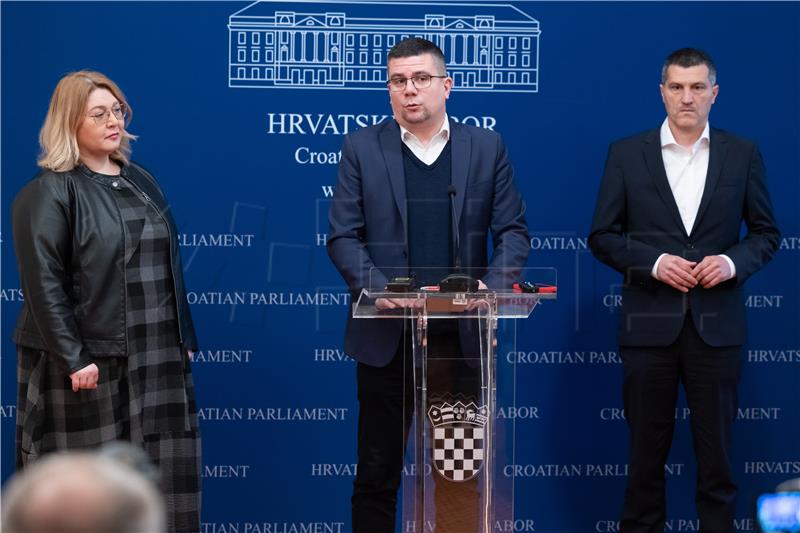 Konferencija za medije Kluba zastupnika Socijaldemokrata